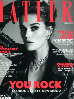 TATLER - April 2018 - Free Gift from Dr. LEVY Switzerland<sup>®</sup>
